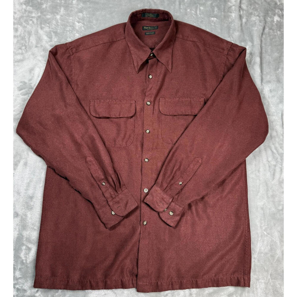 Van‎ Heusen Men's Soft Suede Shirt in Size M (15/15.5)